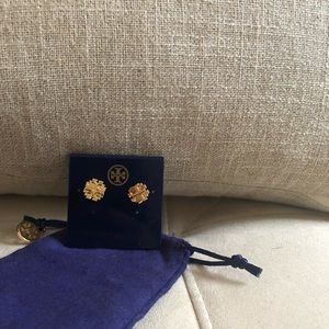 Authentic Beautiful Gold Tory Burch Earrings